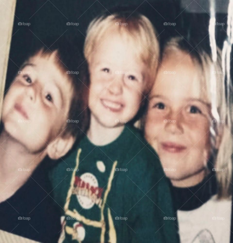 Siblings...we all want to grow up so fast only to look back and say...these were better days.