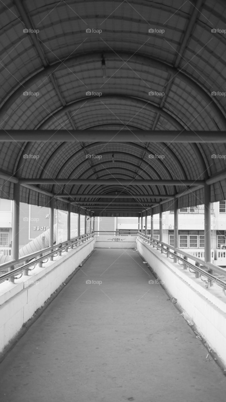 An overpass without people.