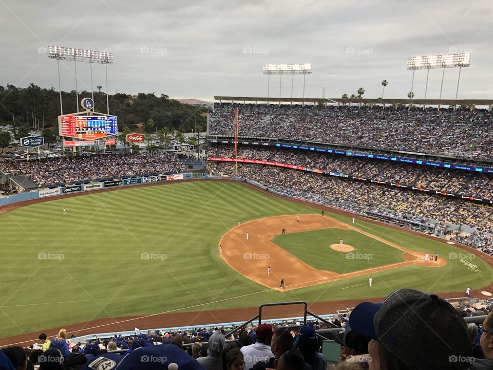 Dodger Stadium circa June 2018