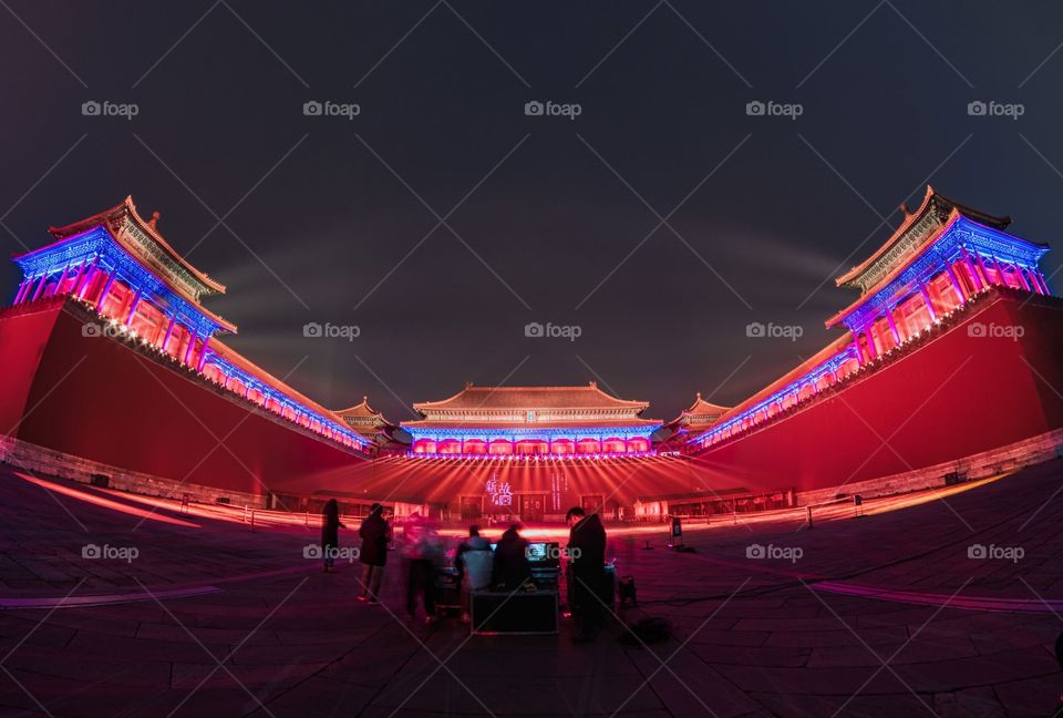 Forbidden City Light Show