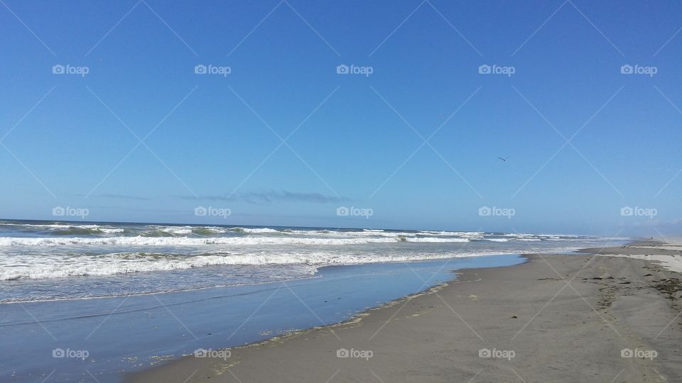 Water, Beach, Sea, No Person, Sand