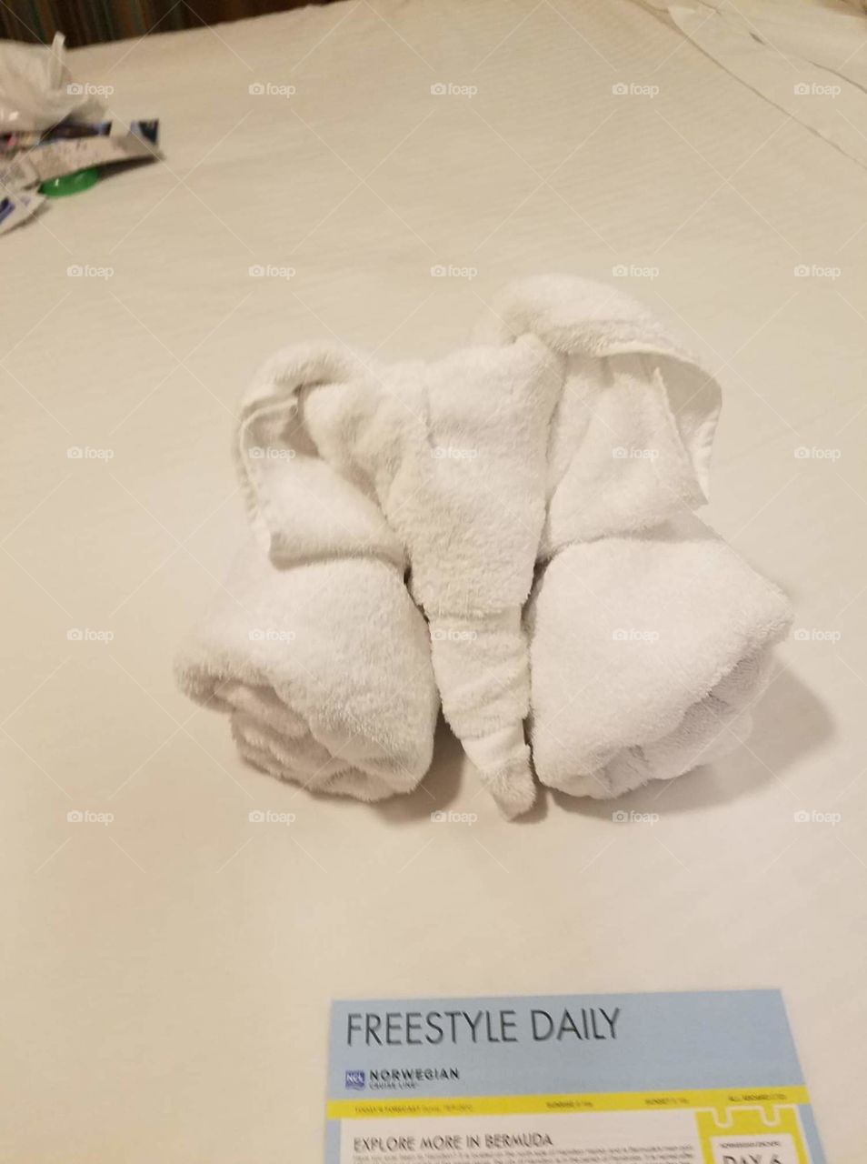 Towel animal elephant