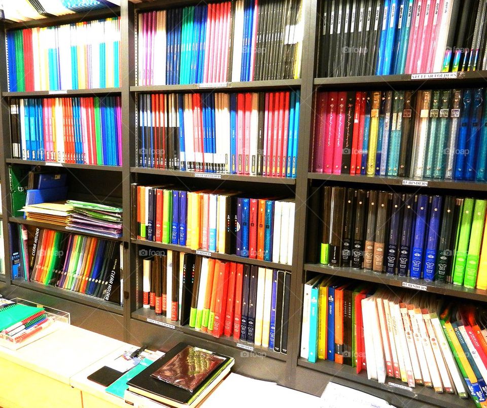 Colorful books