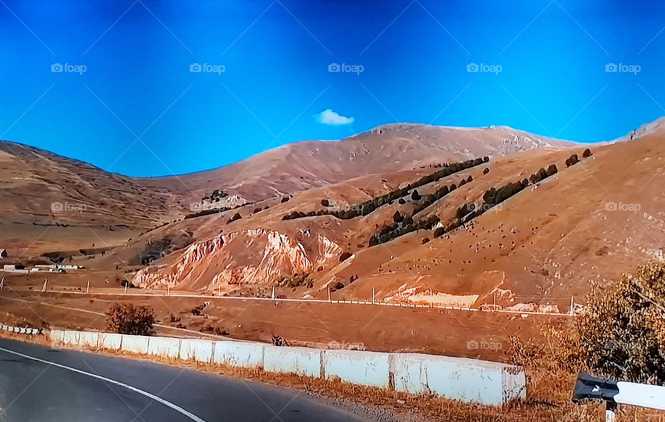 Nature,burn in Armeni