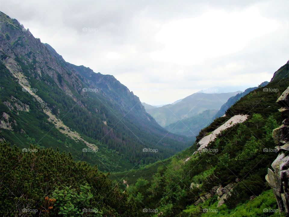 Five Pounds Valley in the Tatra Mountains