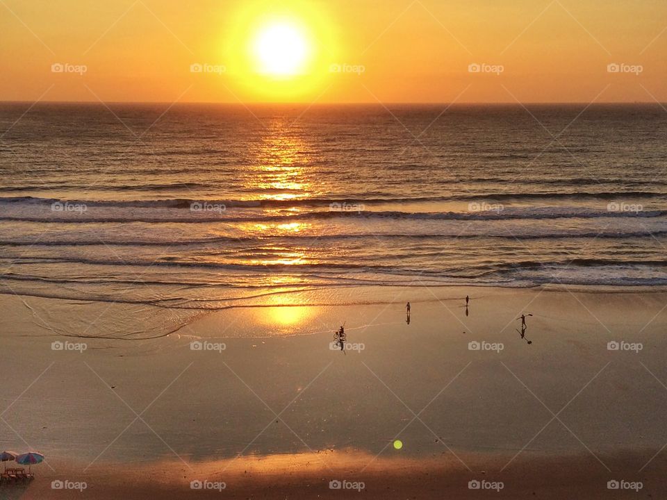 Here comes the Sun. . Took this picture from the  hotel balcony of where I was staying. Vung Tau, Vietnam, 6:30 in the morning, January 2015. 