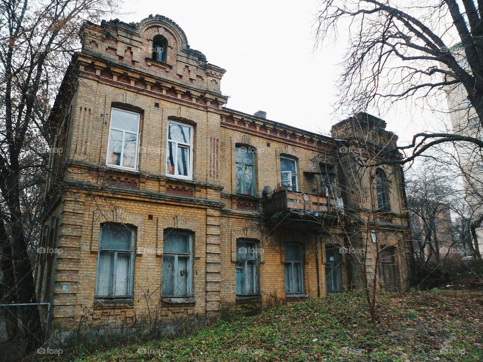 old house of the city of Kiev