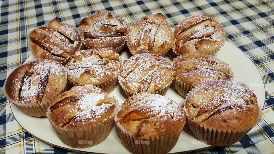 muffin apple