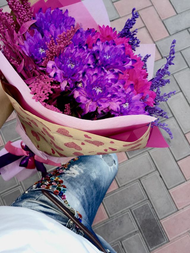 Purple flowers