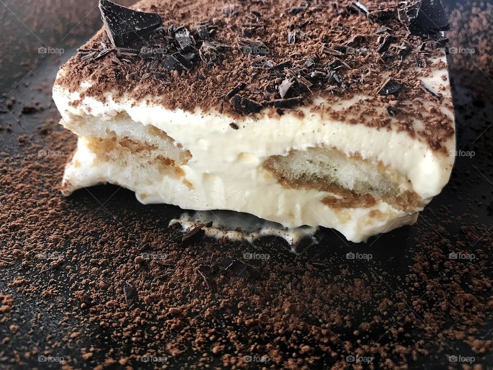 Chocolate tiramisu 