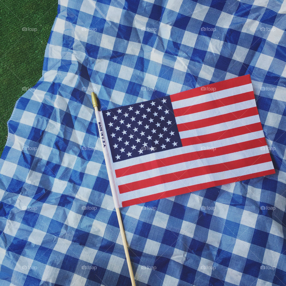 American Picnic. Taken in July