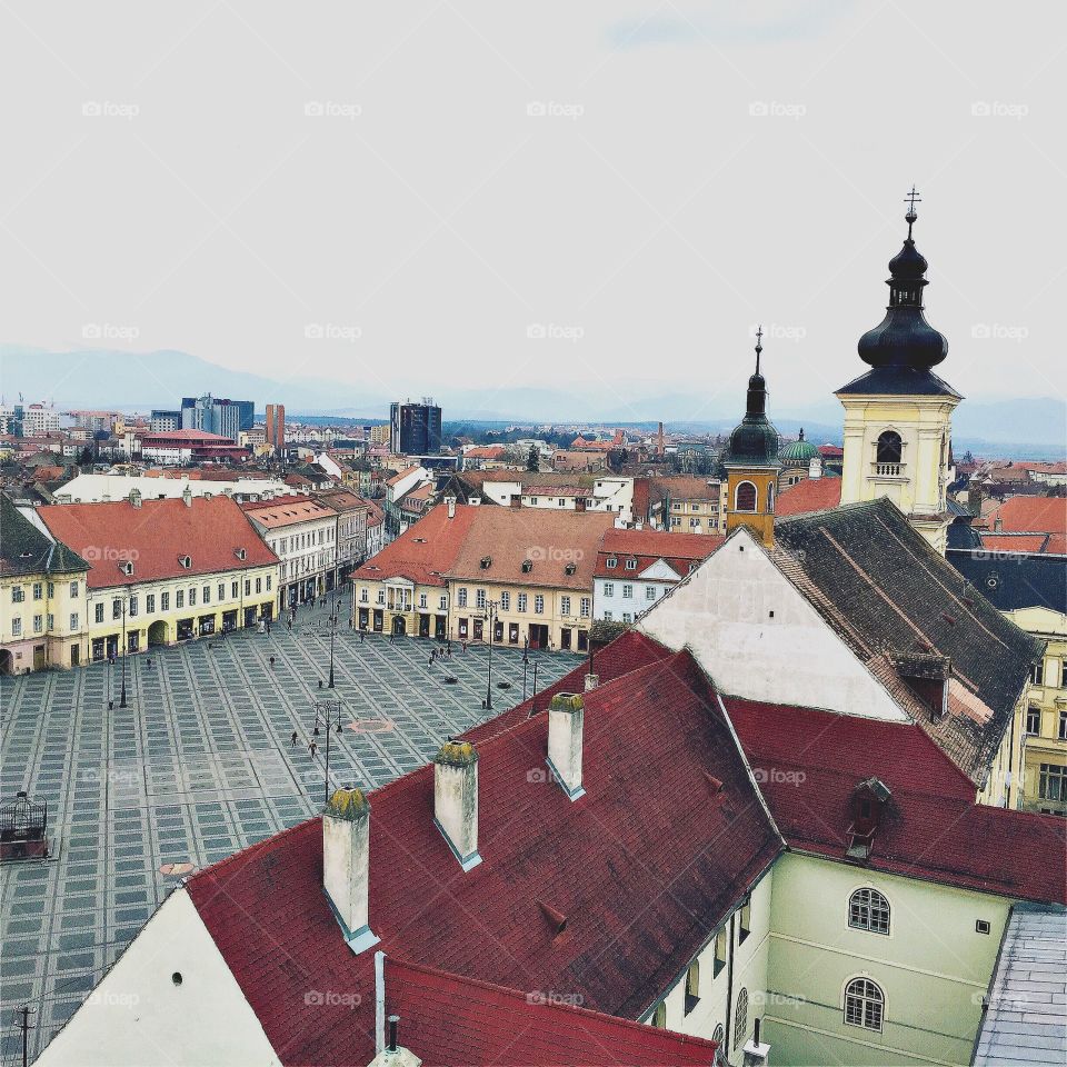 Roof, Architecture, City, No Person, Travel
