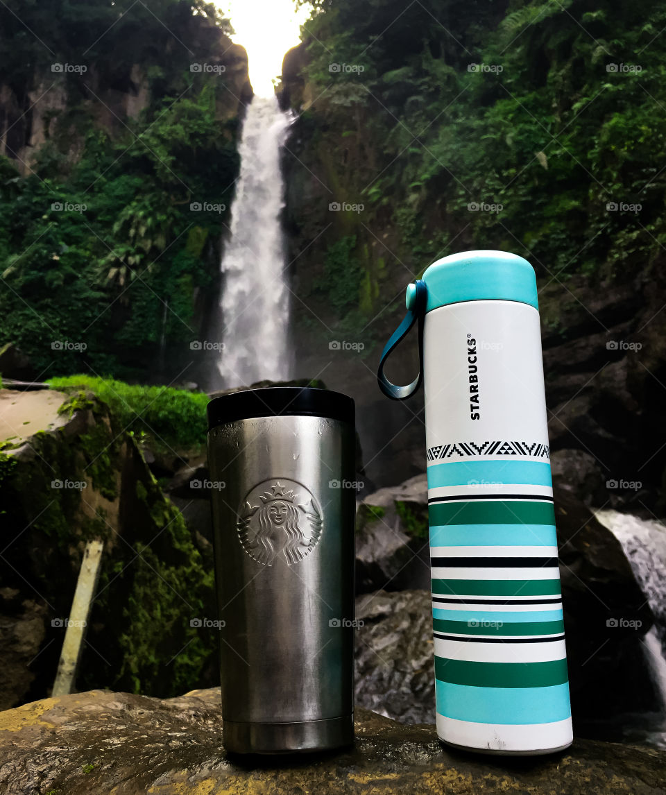 in the middle of the jungle and enjoy this beautiful earth. and coffe always be my bestfriend along this trip