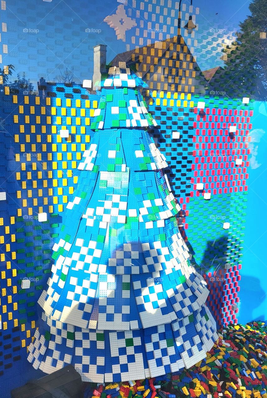 shopwindow in Knokke