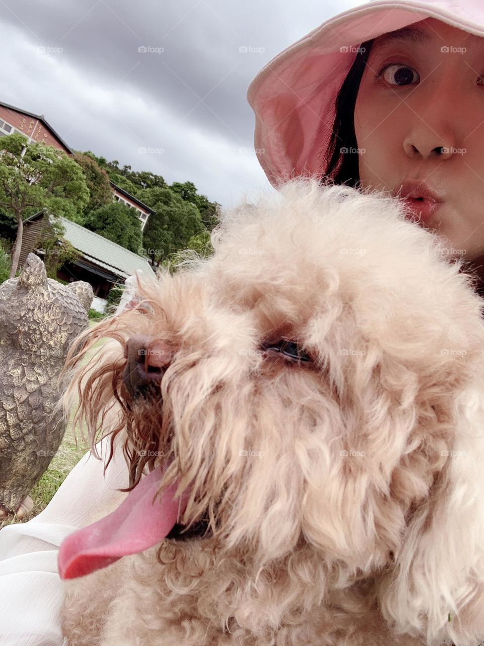 Happy time with my dog