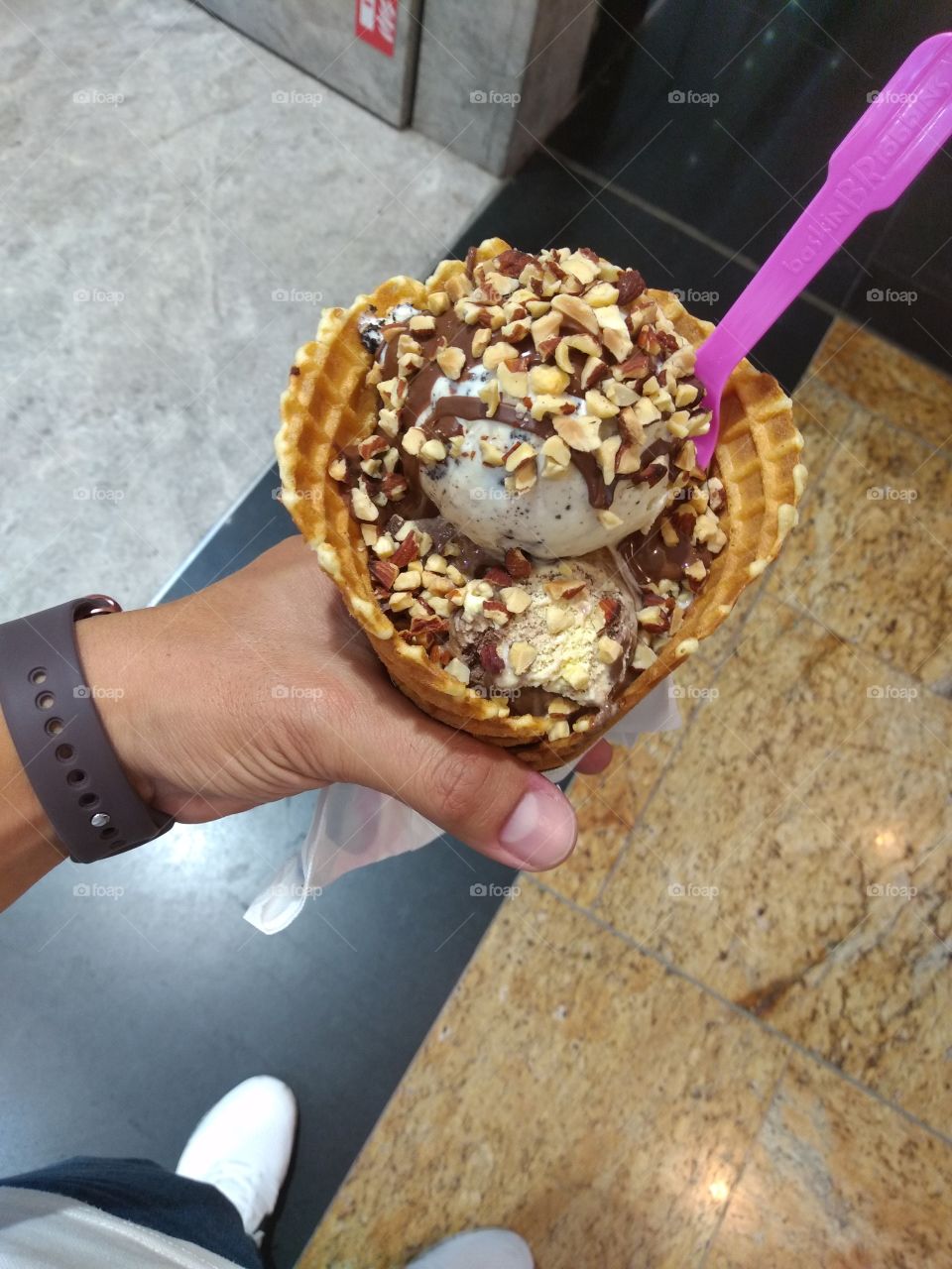 best ice-cream 💔 Dubai 😋