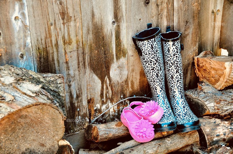 Ready for rainy season with mommy 