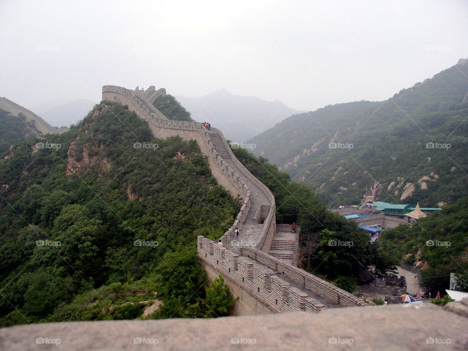 great wall china hike by jeffreyfulton