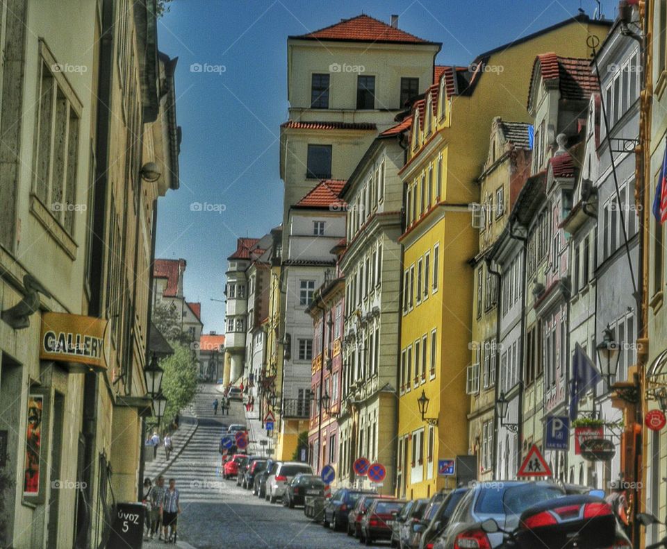 Street in Prague