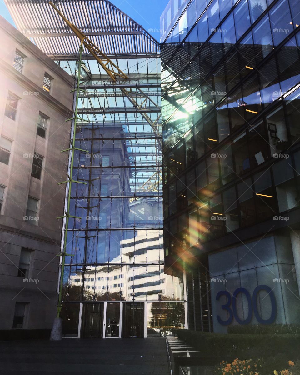 Building with Sun Rays, Washington D.C.