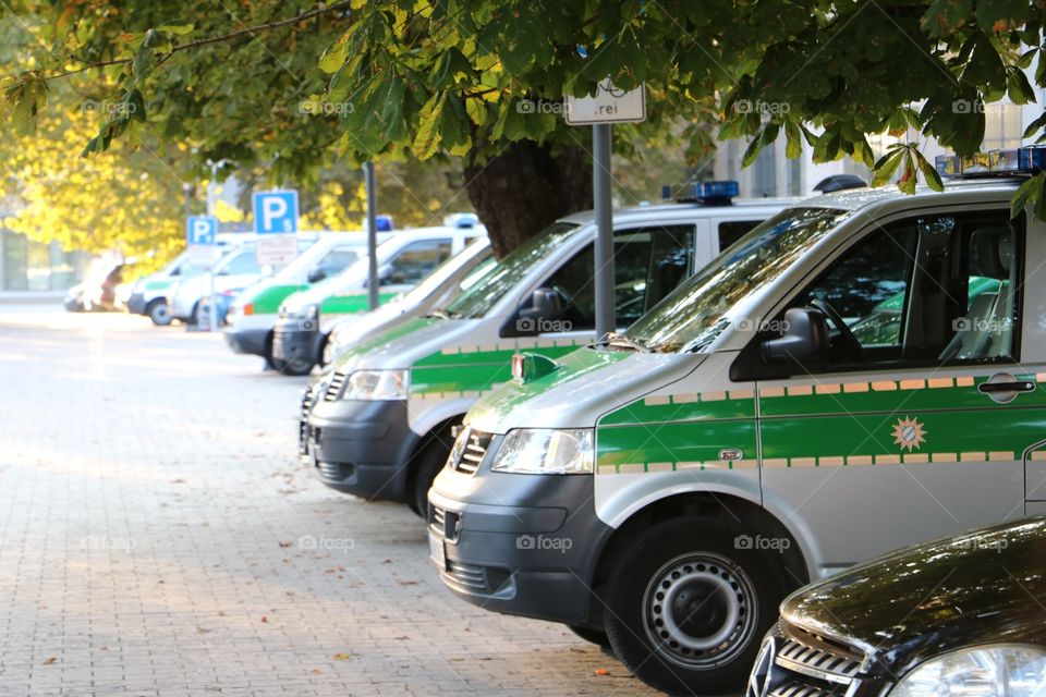 German police cars 