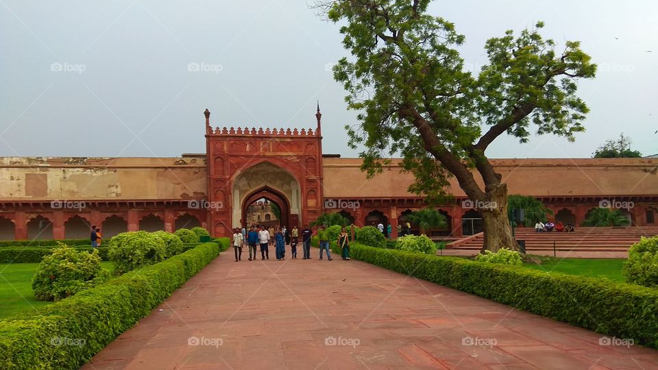 beautiful agra fort