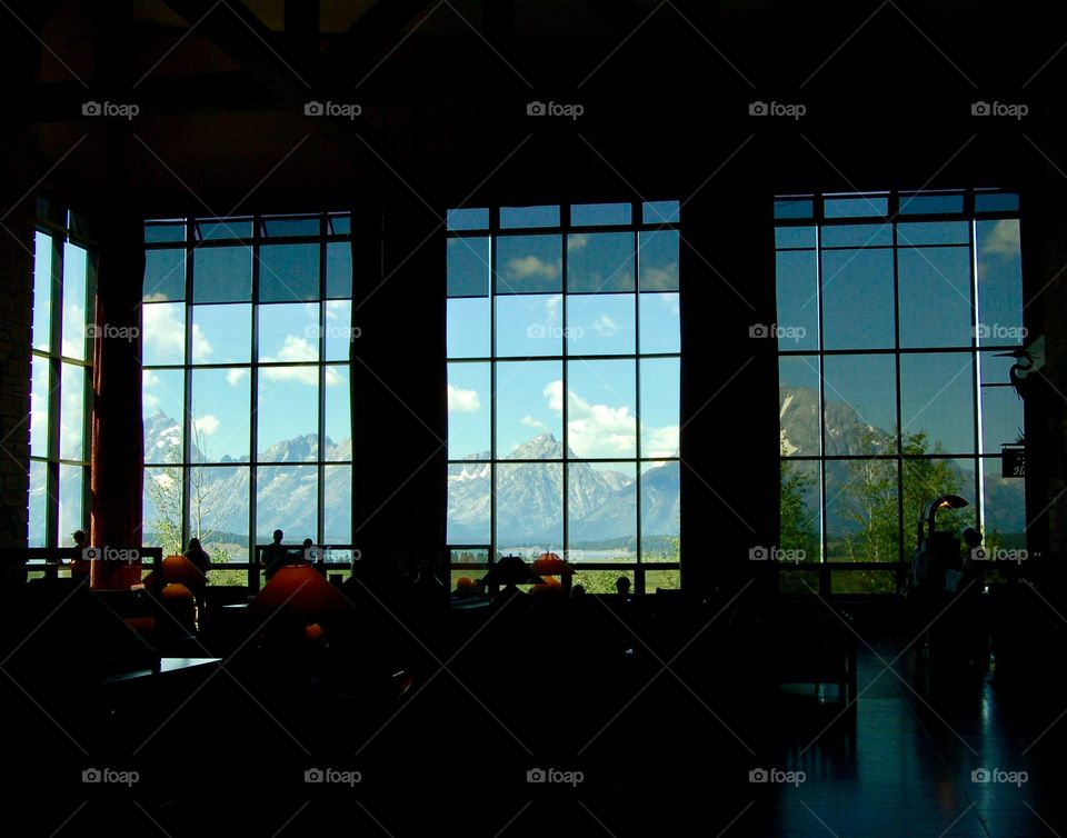 Mountain View From Inside