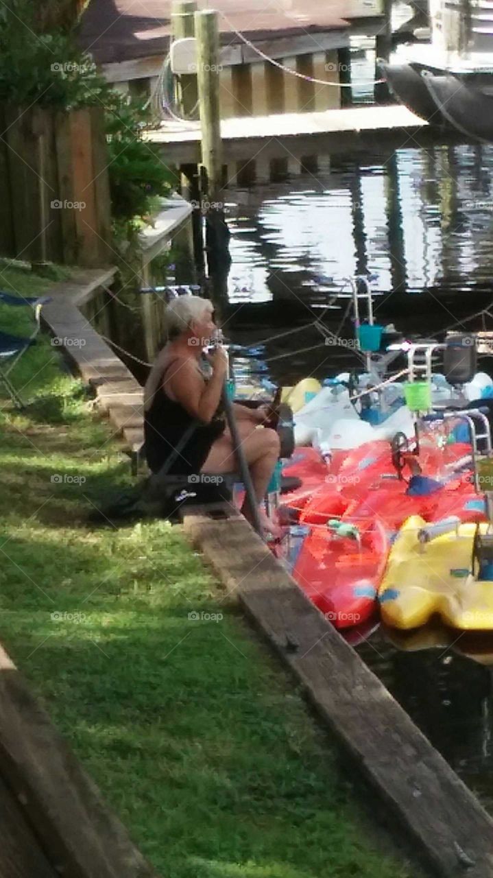 jump in with both feet