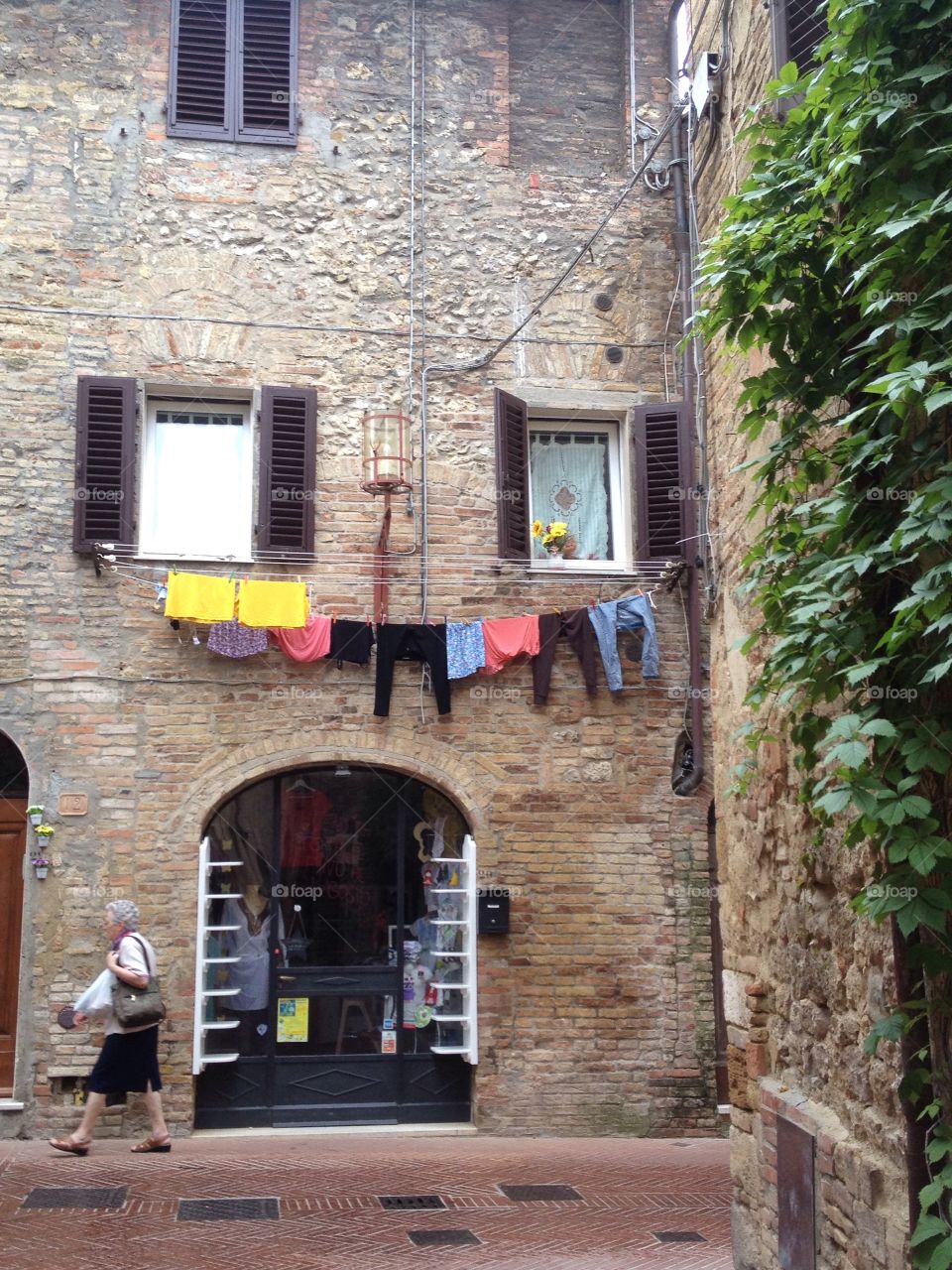 Alley in Tuscany