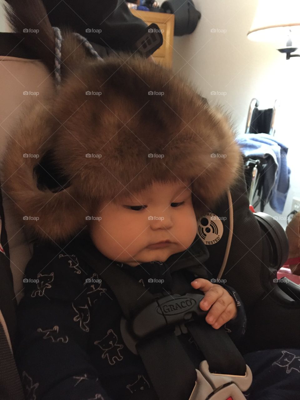 First fur hat . First hand made fur hat 