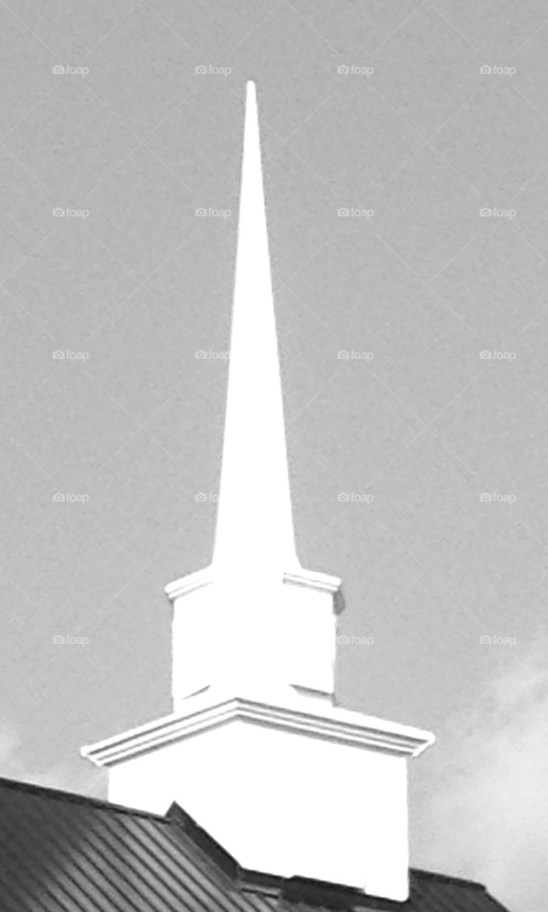 Low angle view of church