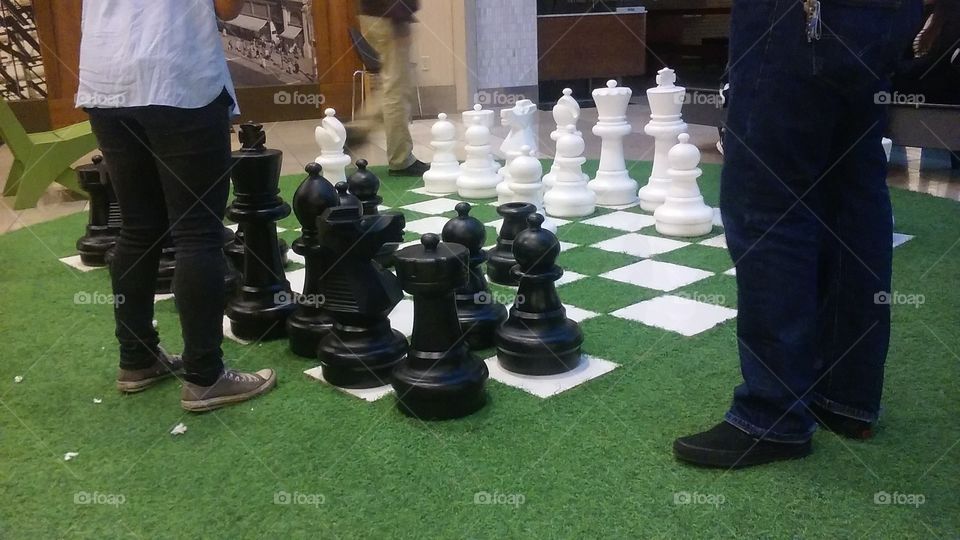 large chess set