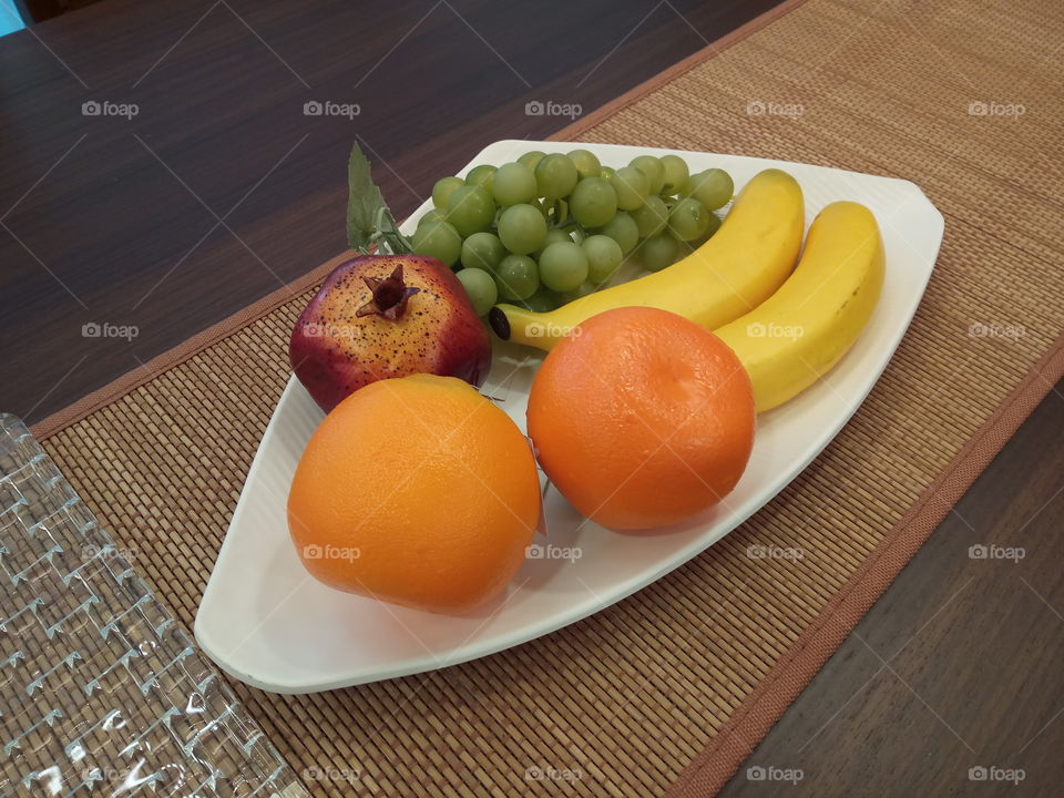 an artificial fruits