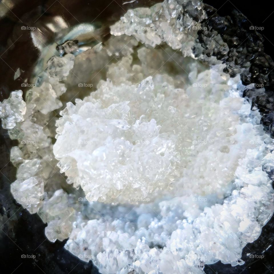 Sugar crystal formations