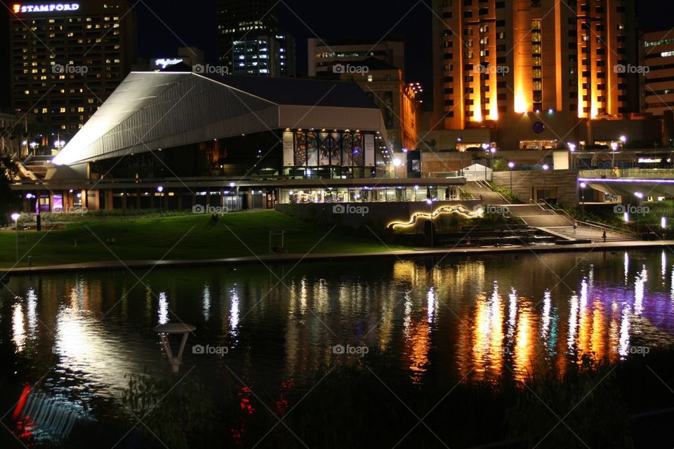 Adelaide City by night