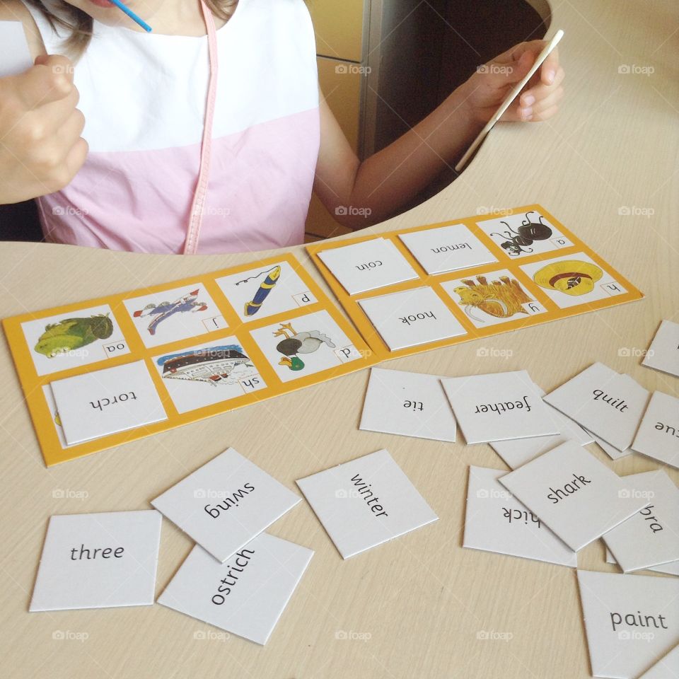 Learning phonics 