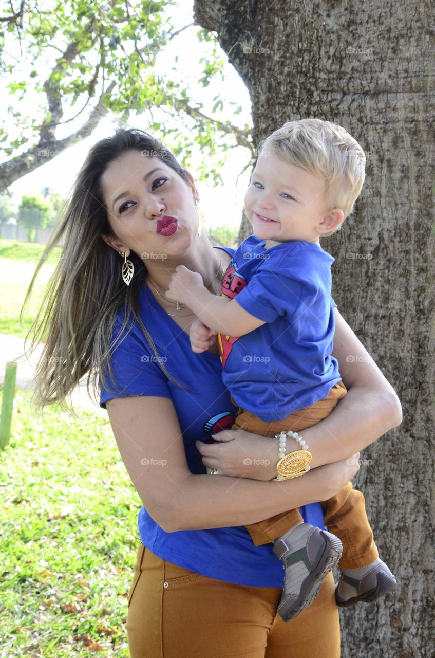 my family like mother like son