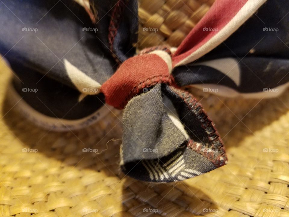 red white and blue scarf bandana