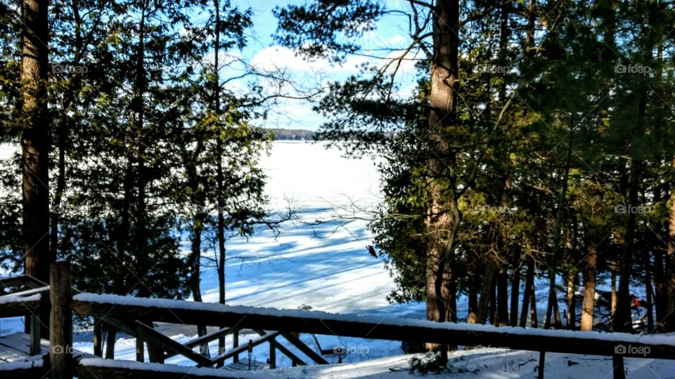 Beautiful Crisp day on the Lake