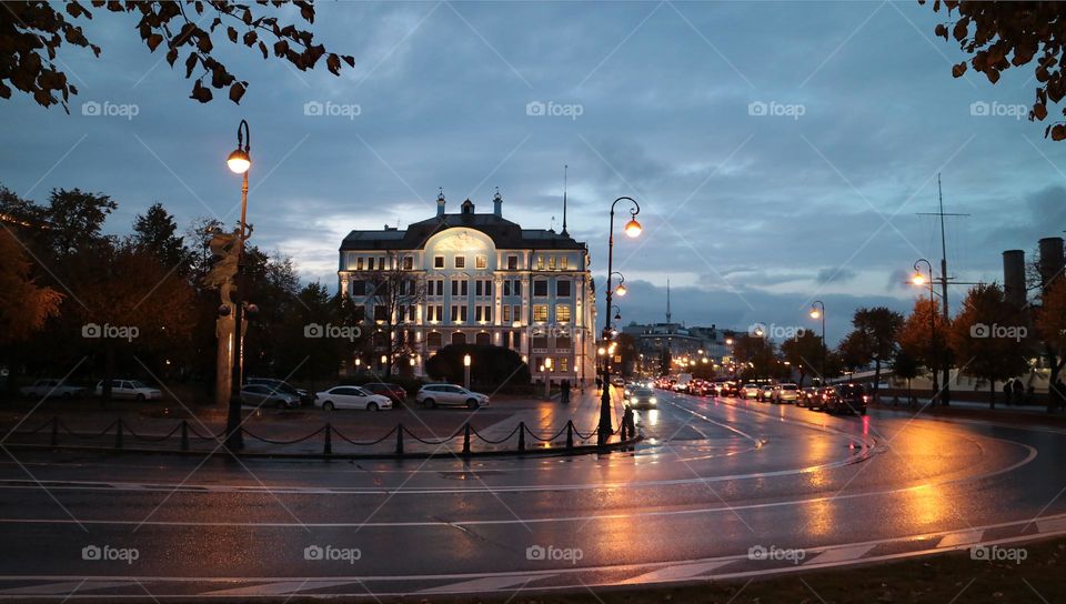 Evening Petersburg