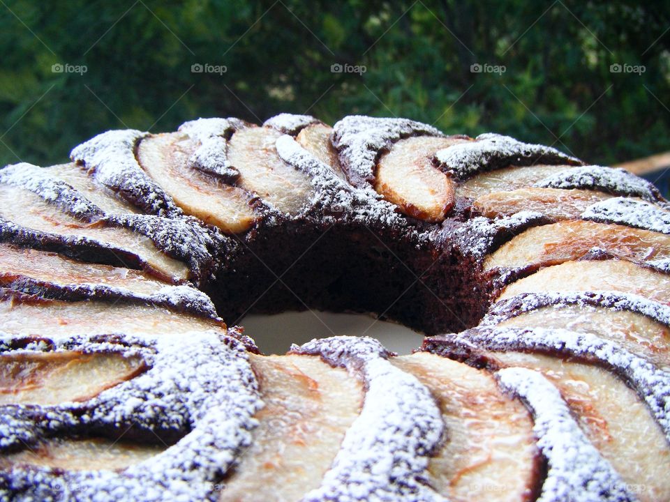 Pear and nuts Pie