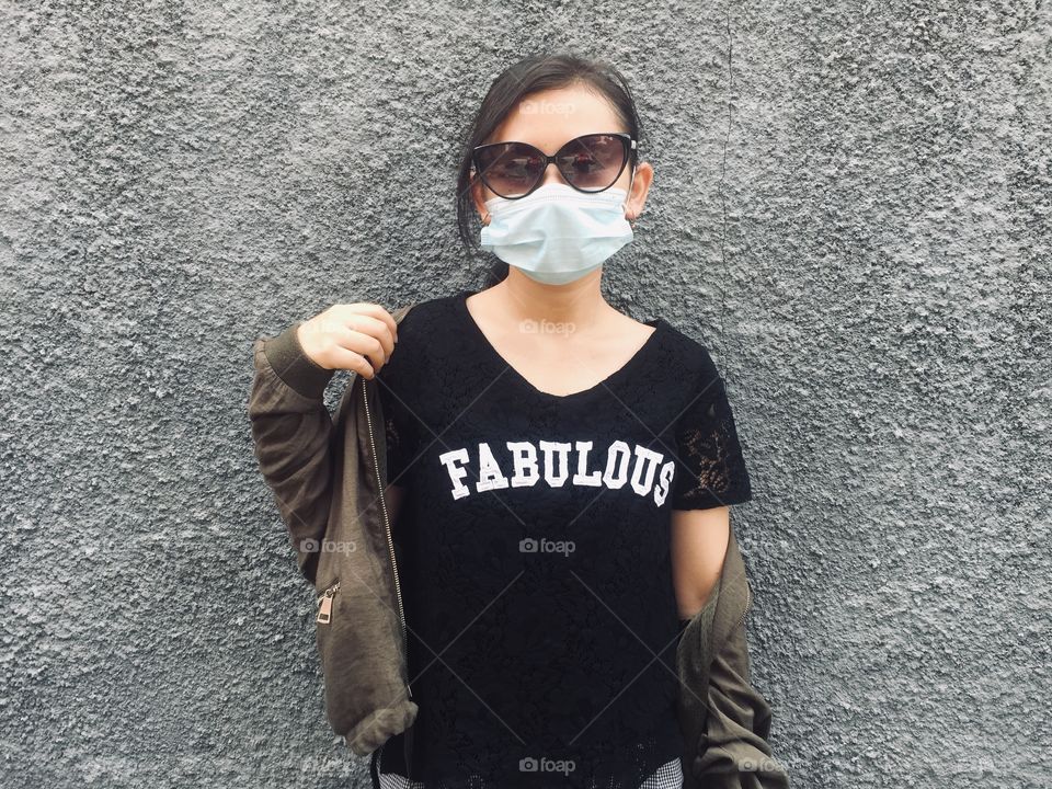 protect yourself with a mask