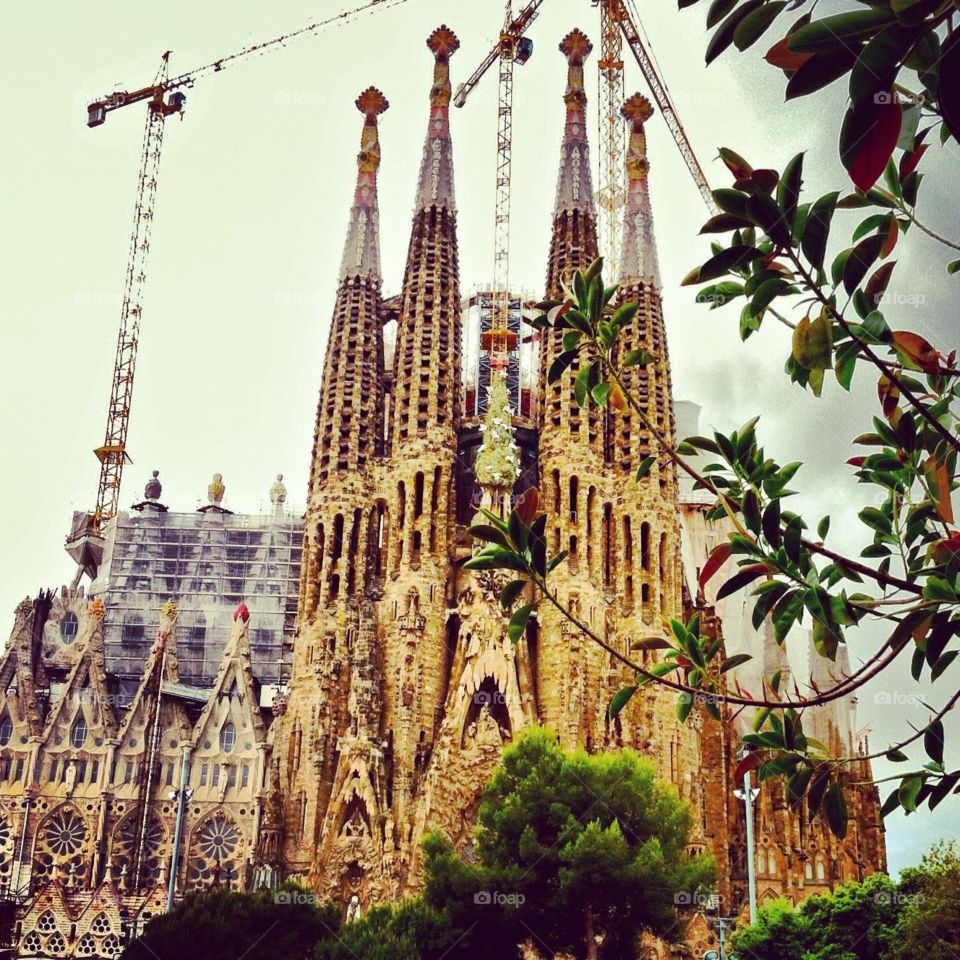 La Sagrada Familia de Barcelona