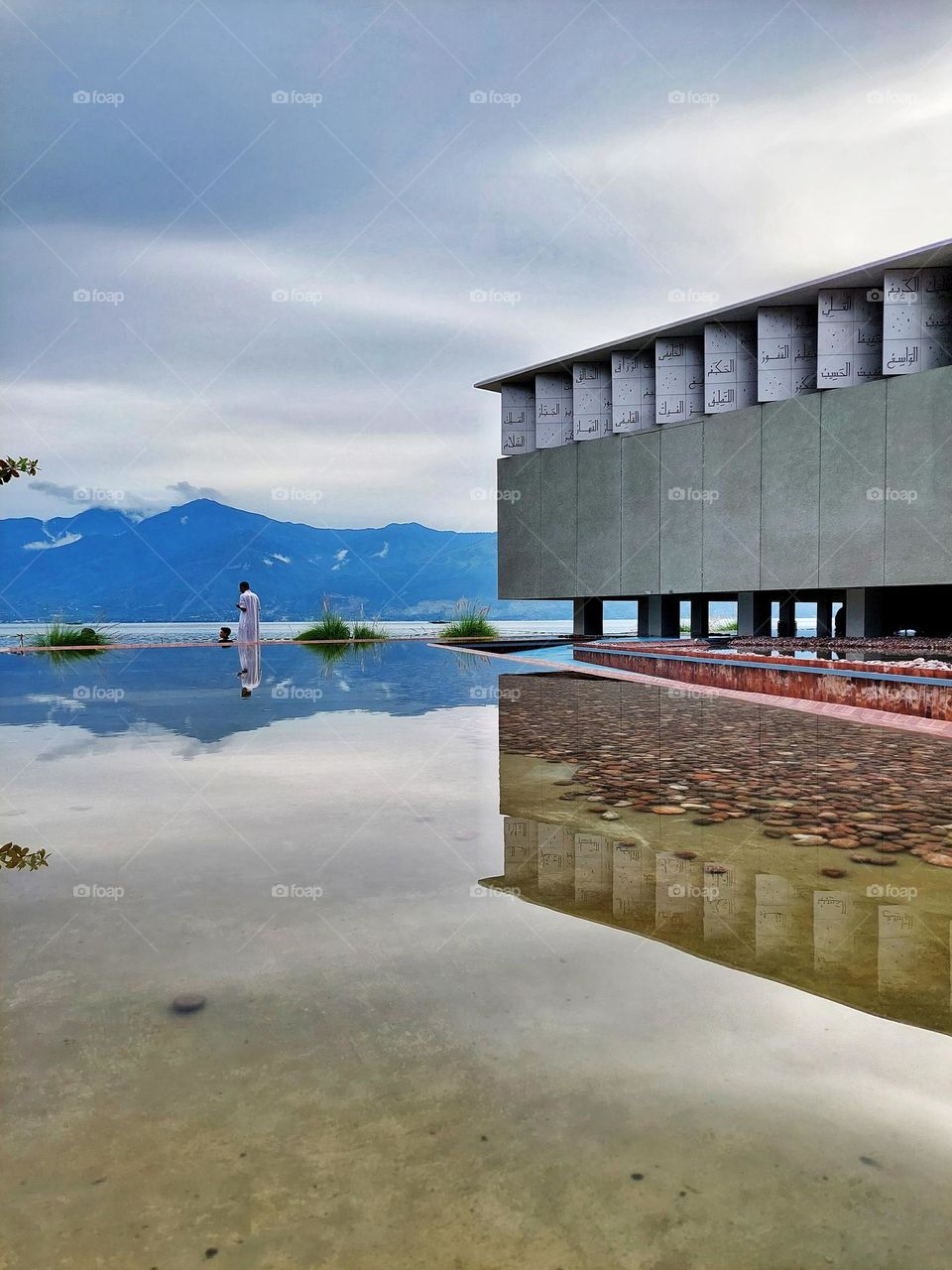 Reflection in a mirror