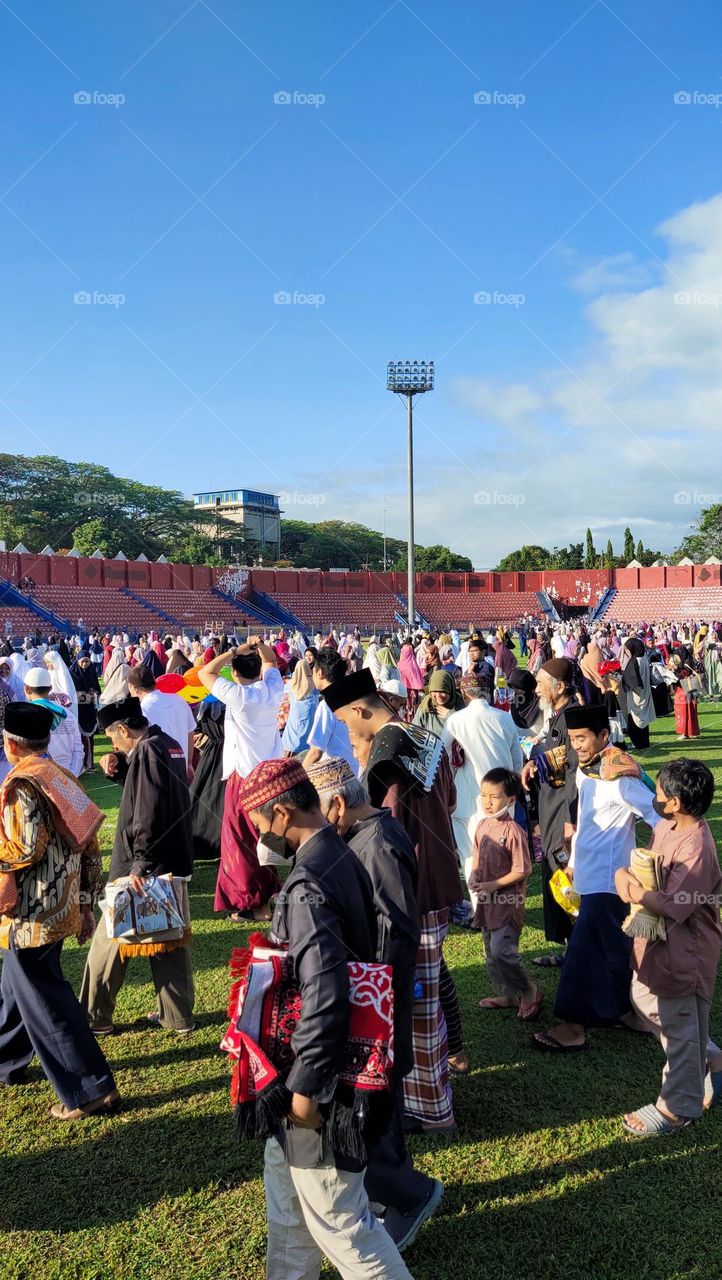 setelah sholat Idul Adha