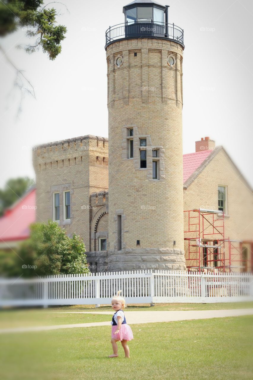 Exploring in Mackinaw