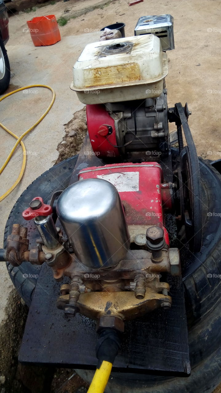 local car wash spraying machine