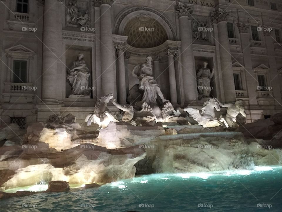 Trevi fountain 