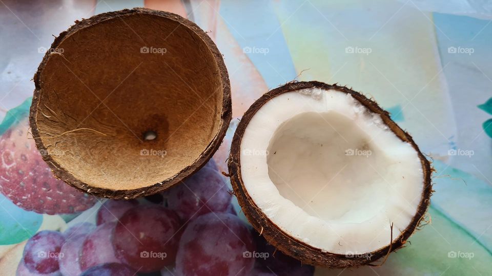 Open coconut