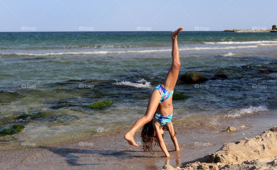 have fun at the beach